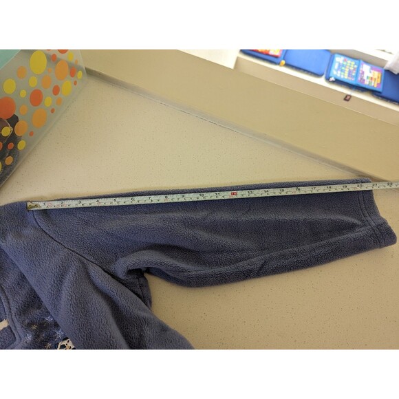 Croft & Barrow Long Sleeve Sweater Blue Christmas Let it Snow Penguin Size PL - Picture 4 of 13